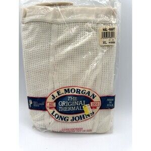 Vintage J.E. Morgan Thermal Pants Men XL NOS Made in USA Long Johns